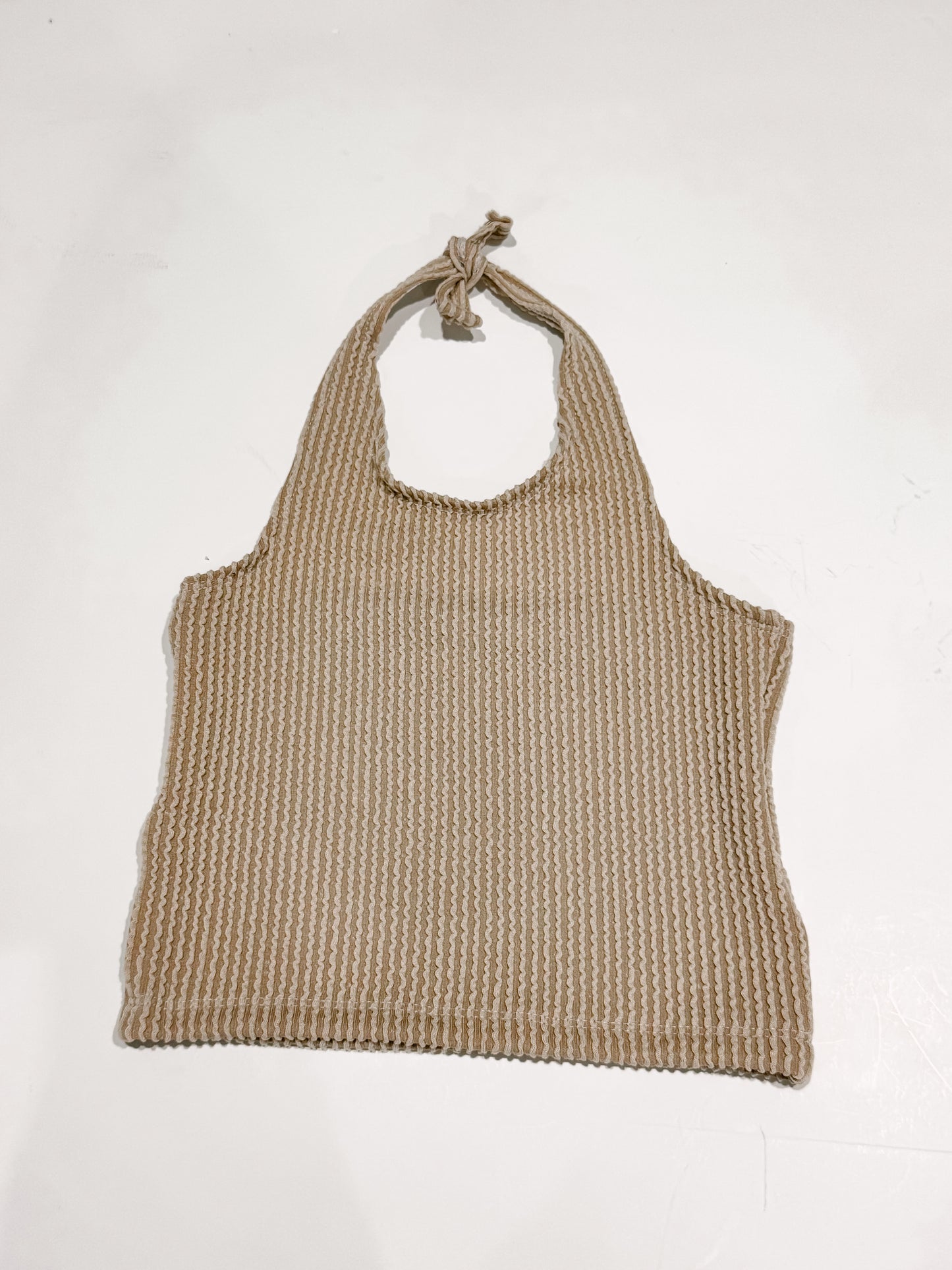 4T Bone Urban Rib Floral Halter