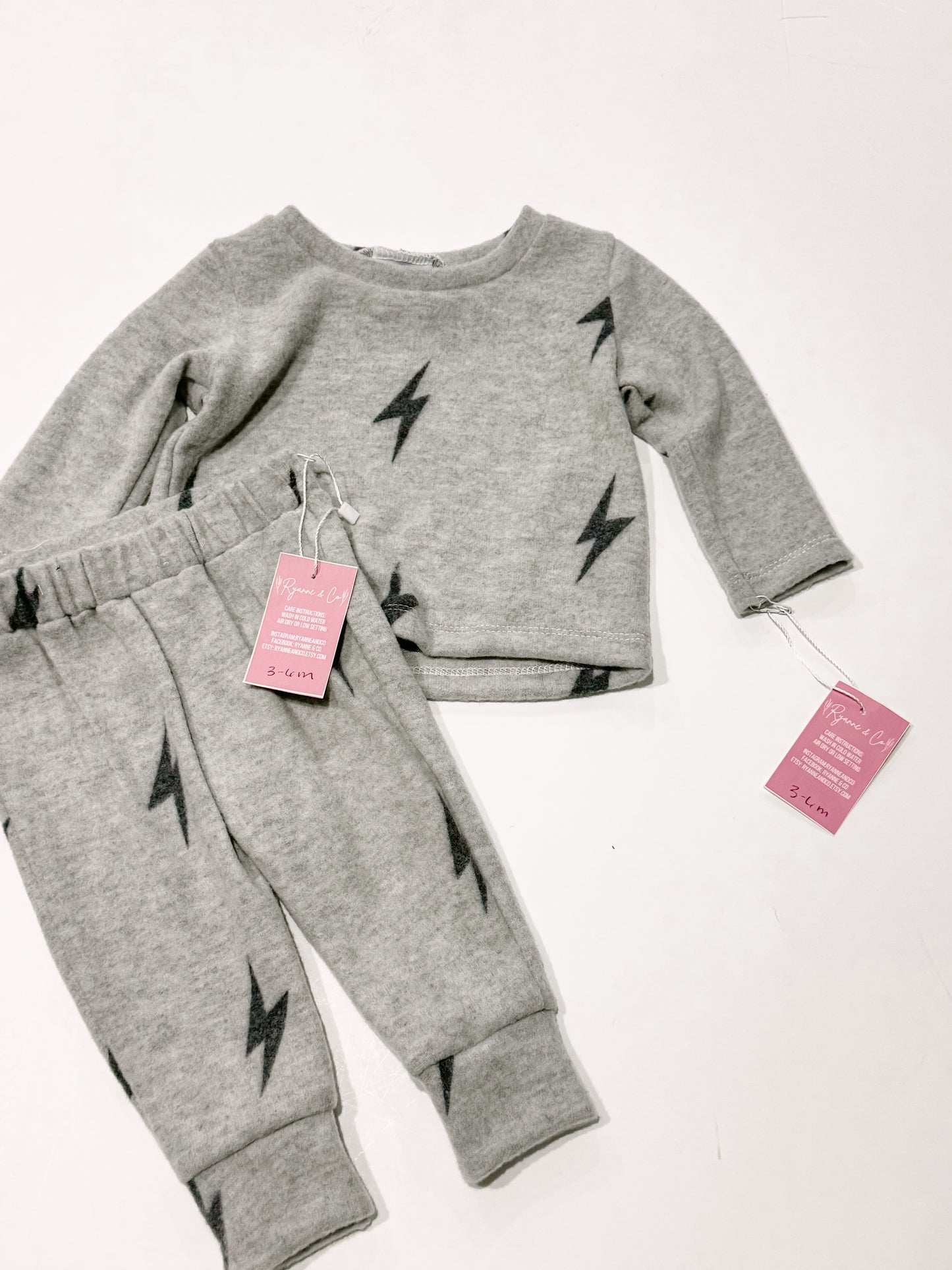 3-6m Sweater & Joggers