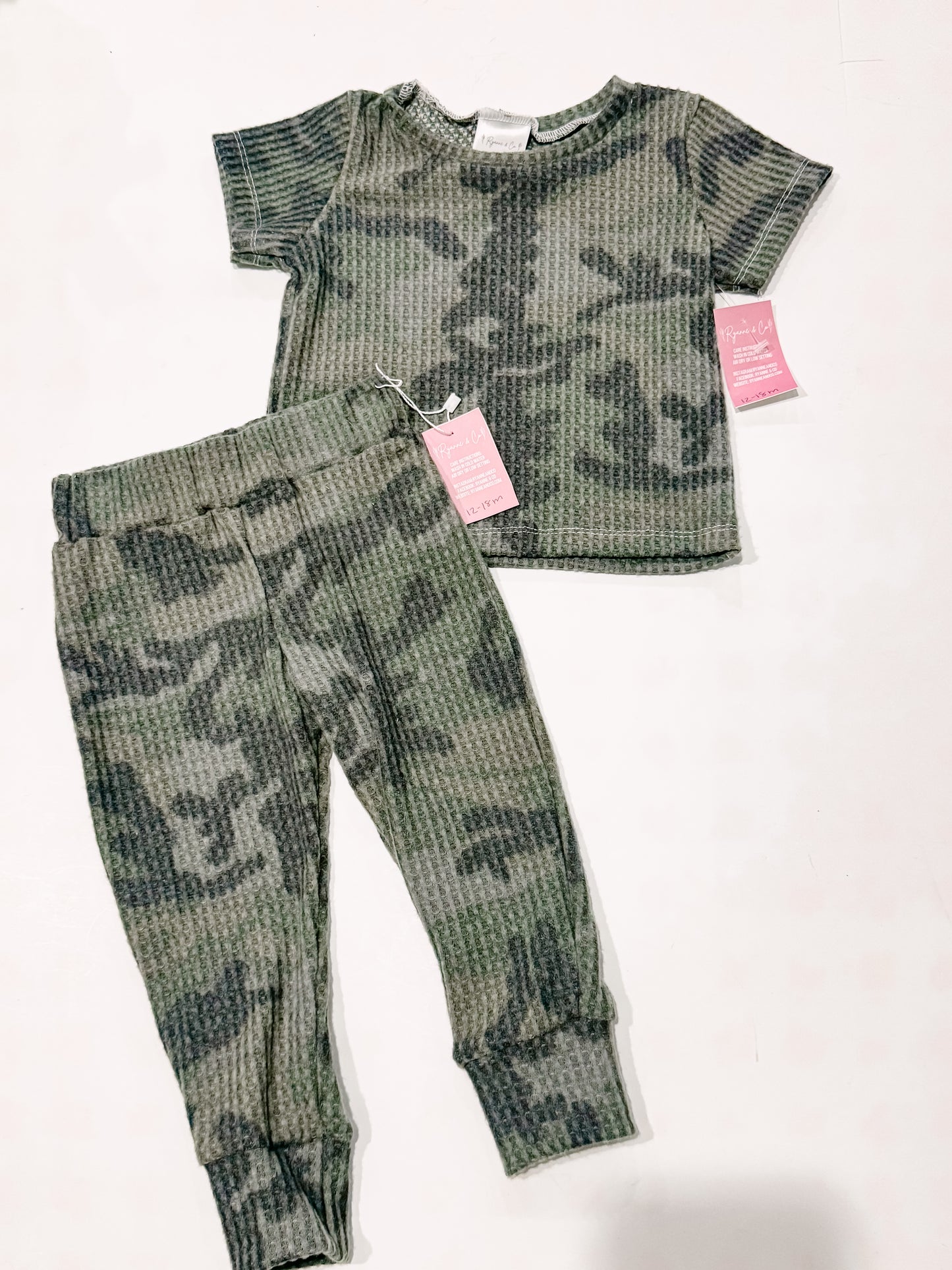 12-18m Camo Tee & Joggers