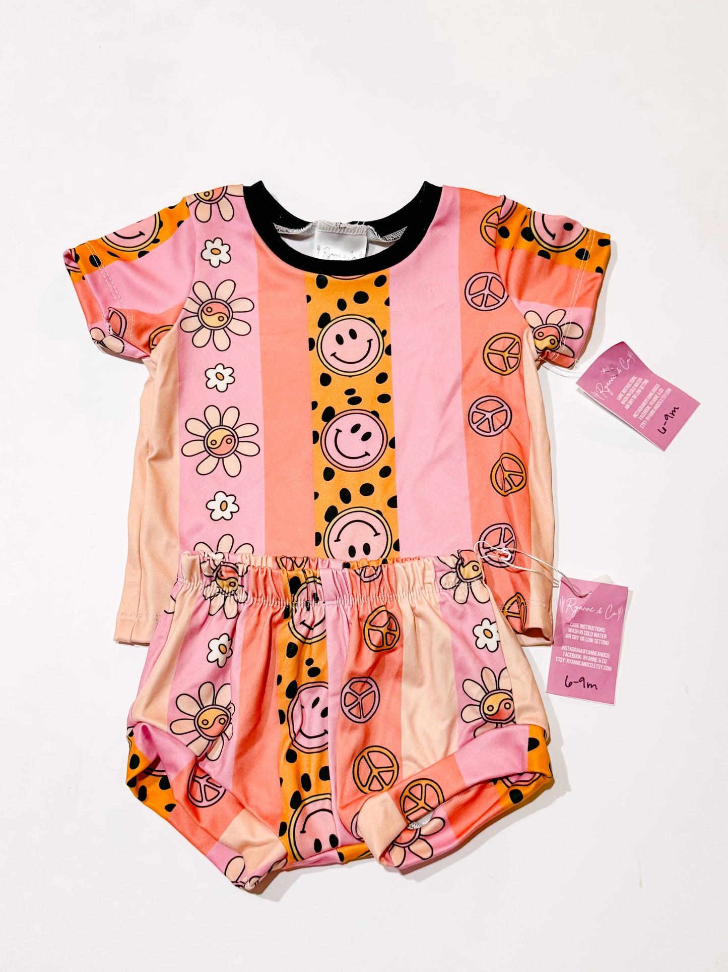 6-9m Tee & Shorts