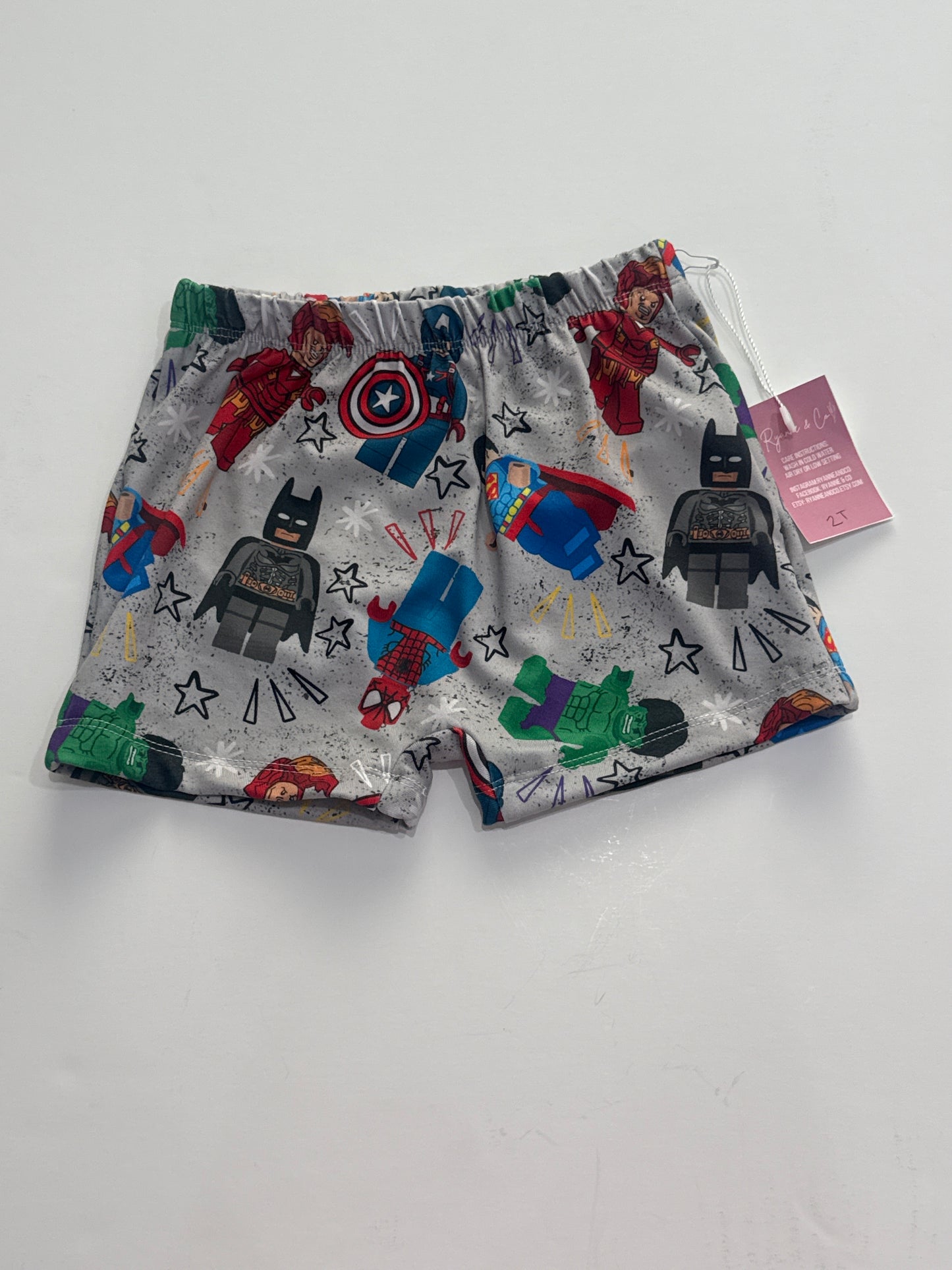 2T Super Hero Shorts
