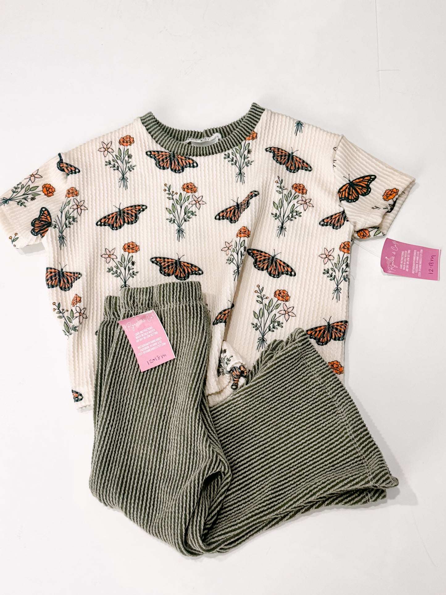12-18m Oversized Tee & Flares
