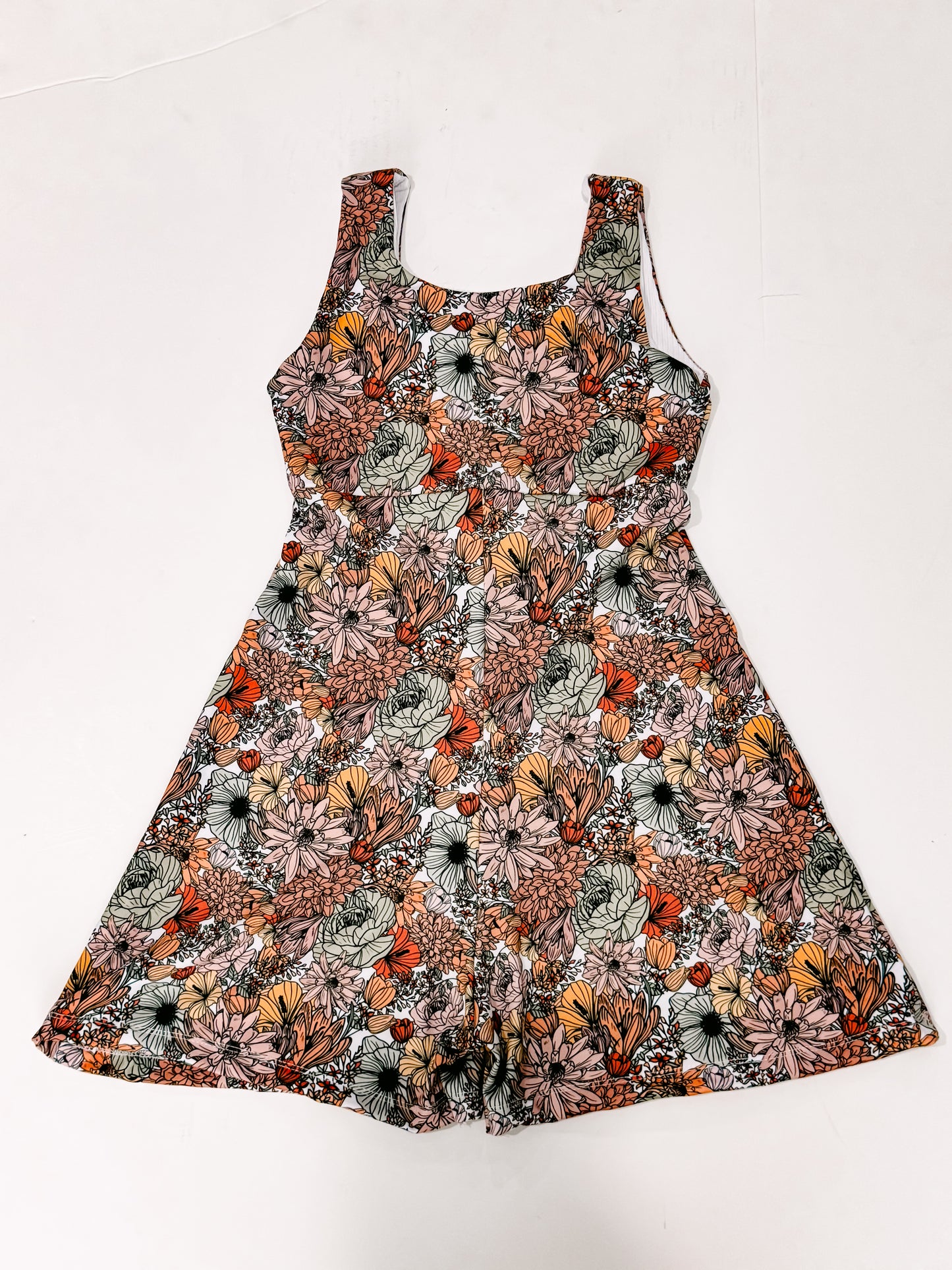 10Y Wildflower Petal Romper