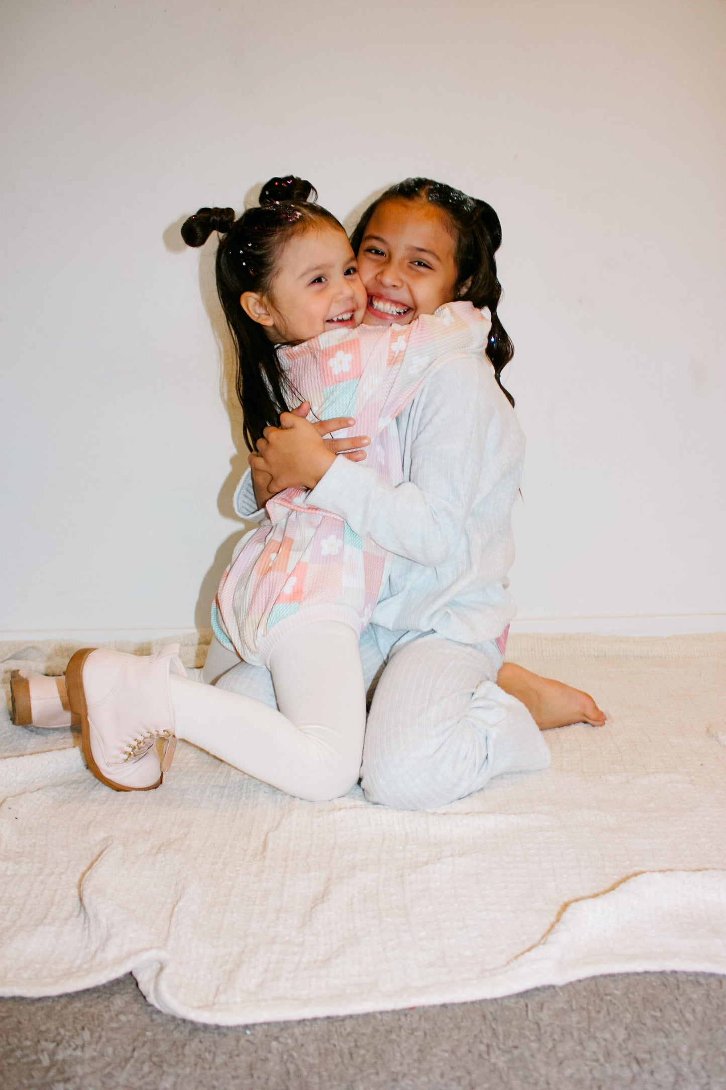 RTS 7/8y Cozy Grey Long Sleeve & Flare Pants