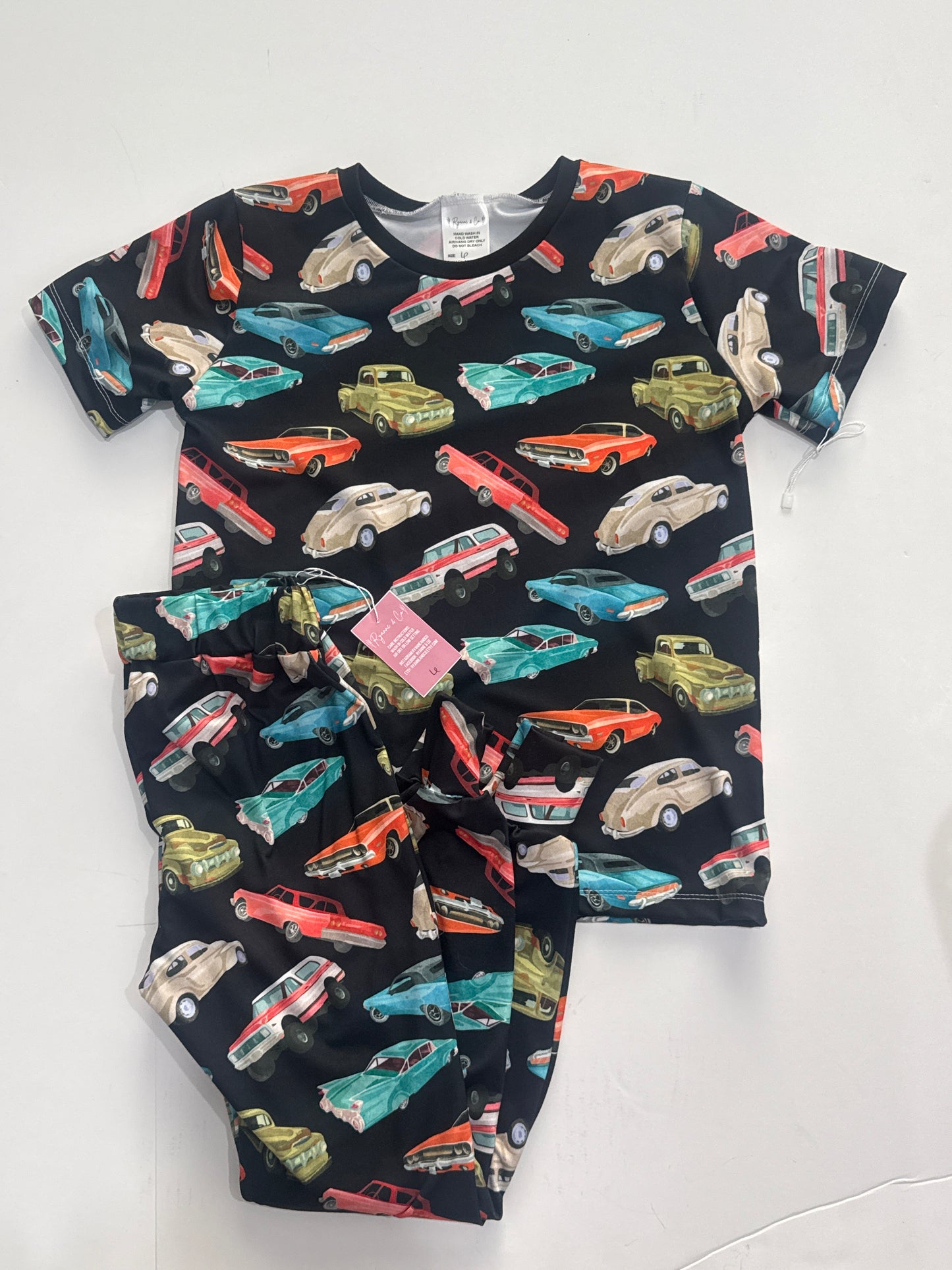 6Y Cars Boy Tee & Joggers