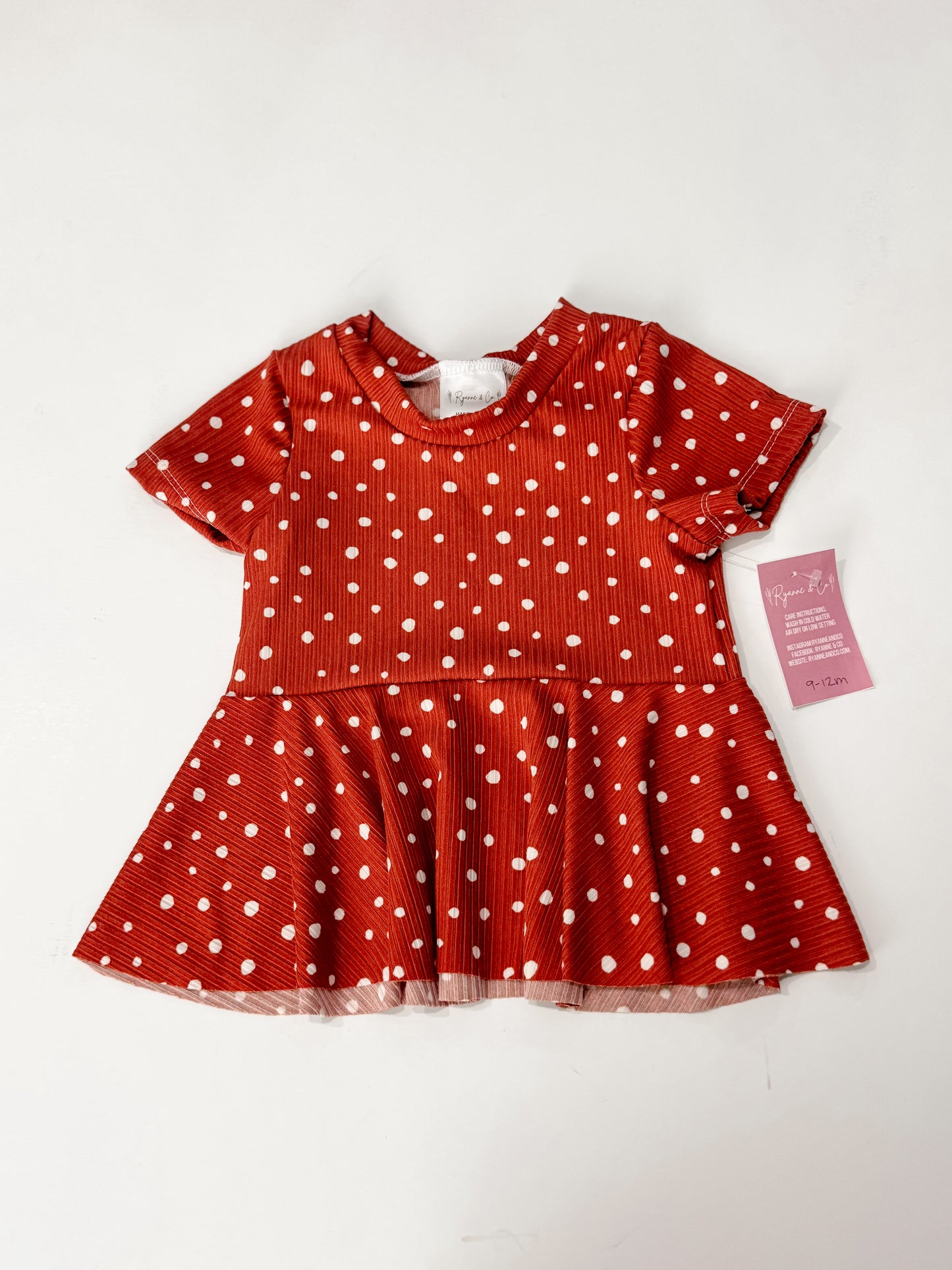 9-12m Peplum