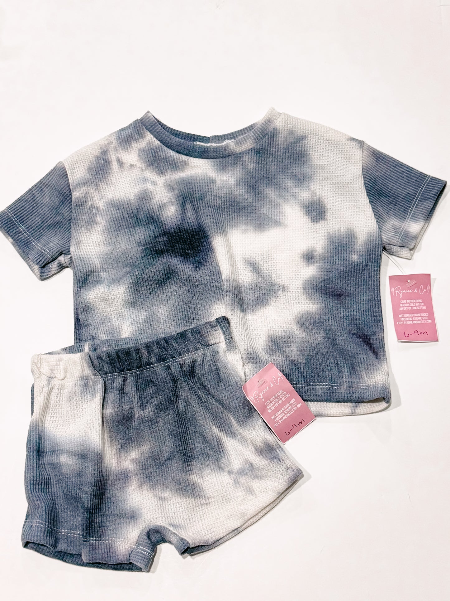 6-9m Tie Dye Boy Set