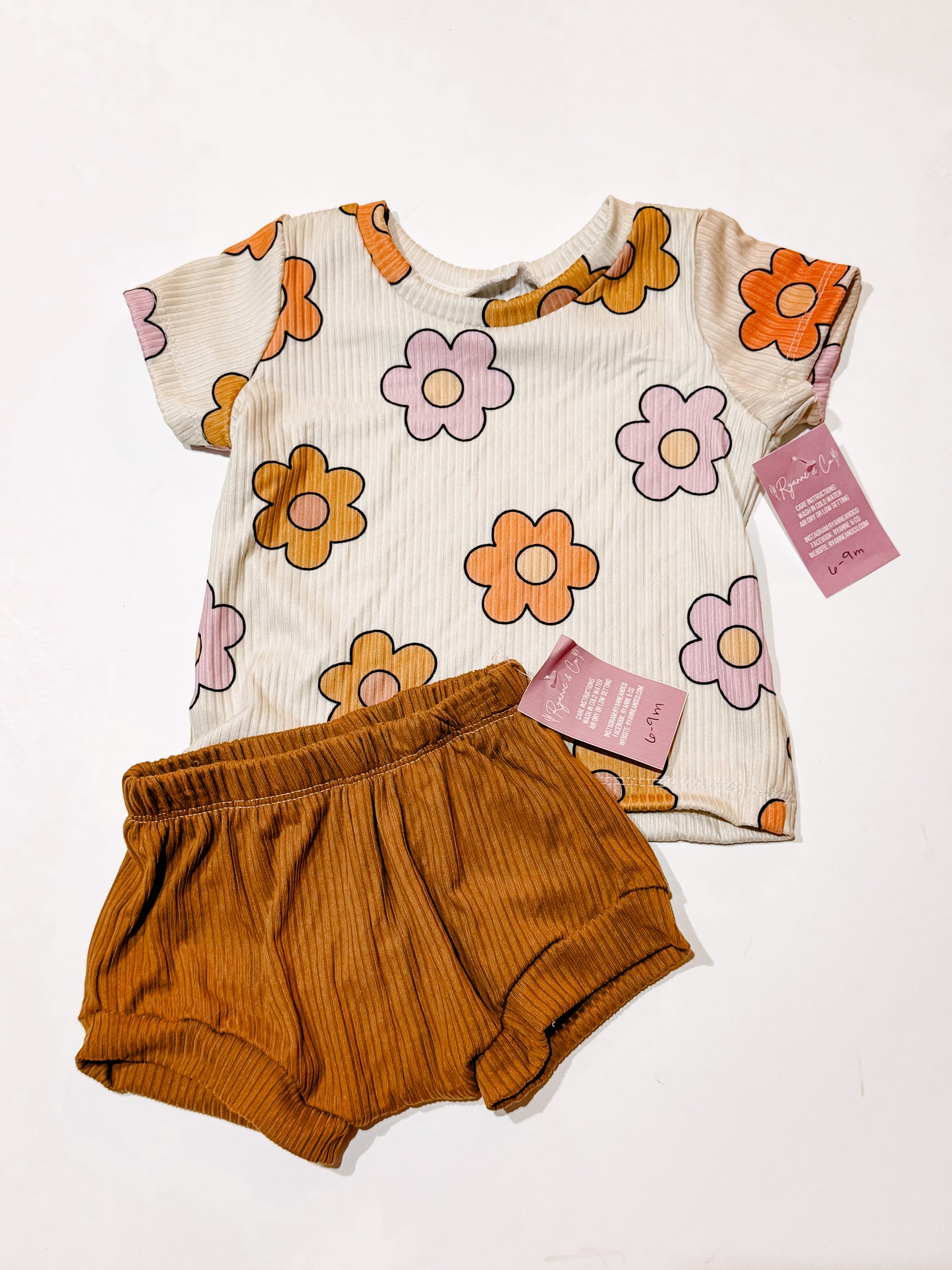6-9m Tee & Shorts