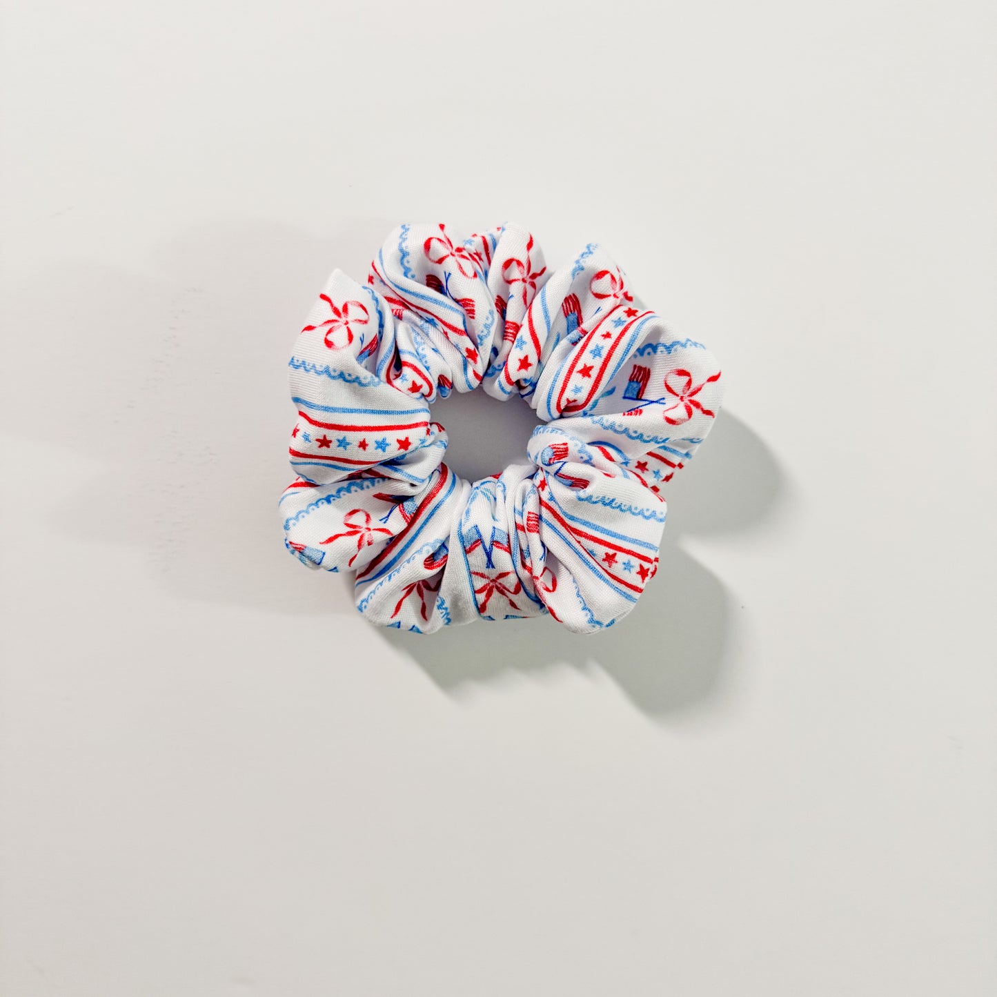 Dainty Bows & Flags Scrunchies