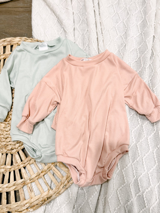 RTS 6-9m Sweater Rompers