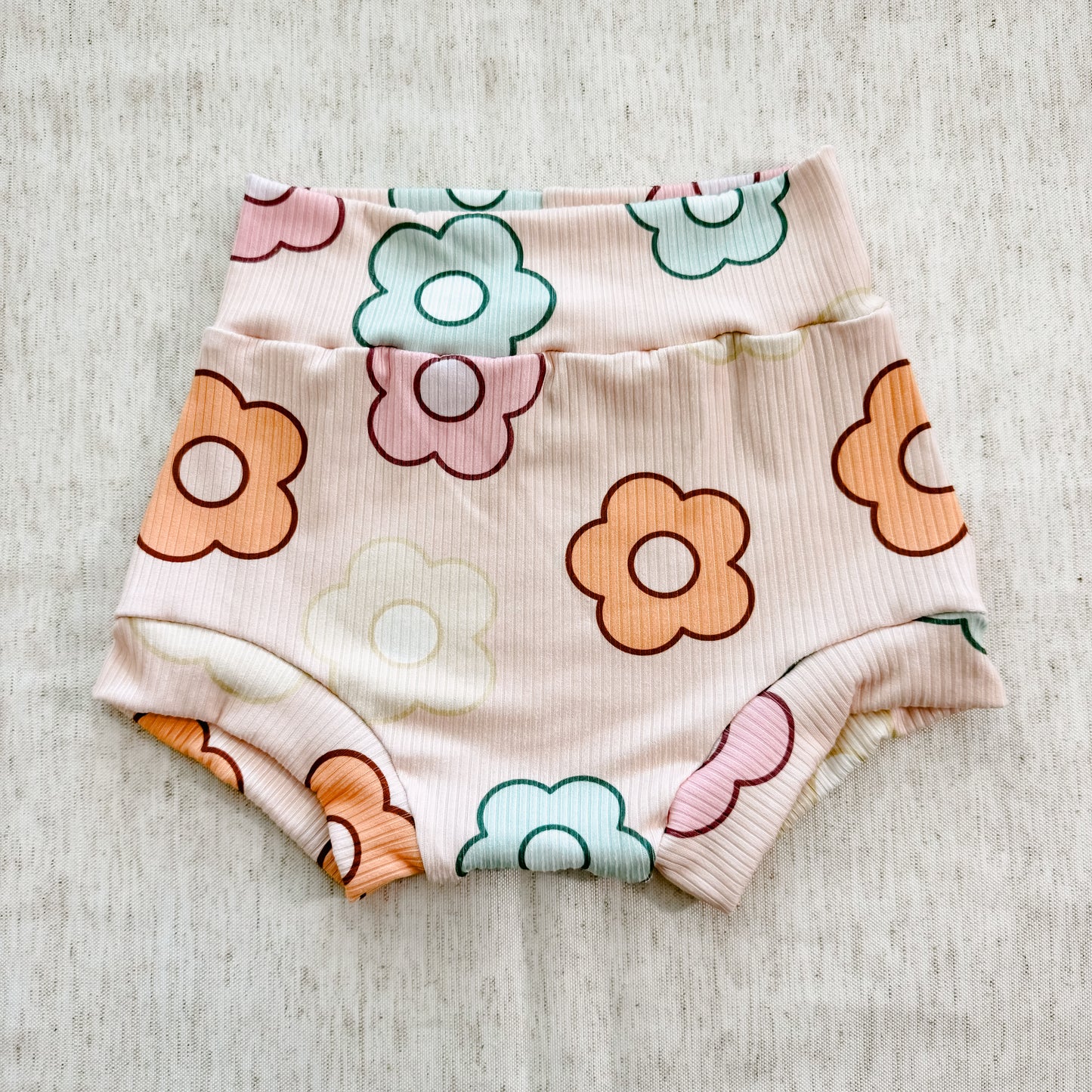 3T/4T Pastel Floral Bummies - Ready to Ship