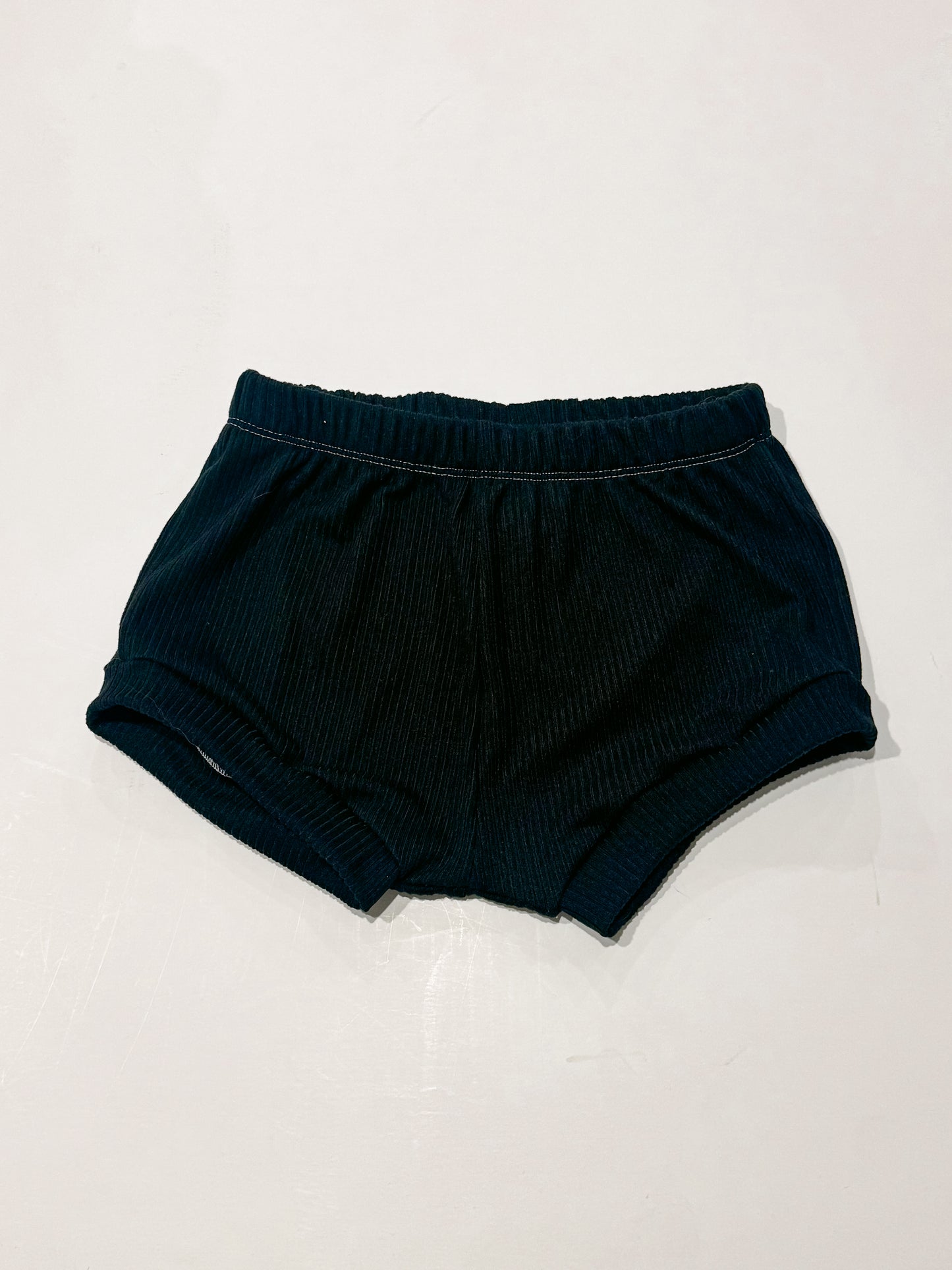 5T Black Rib Shorties