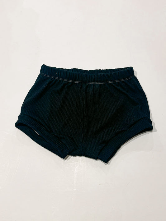 5T Black Rib Shorties