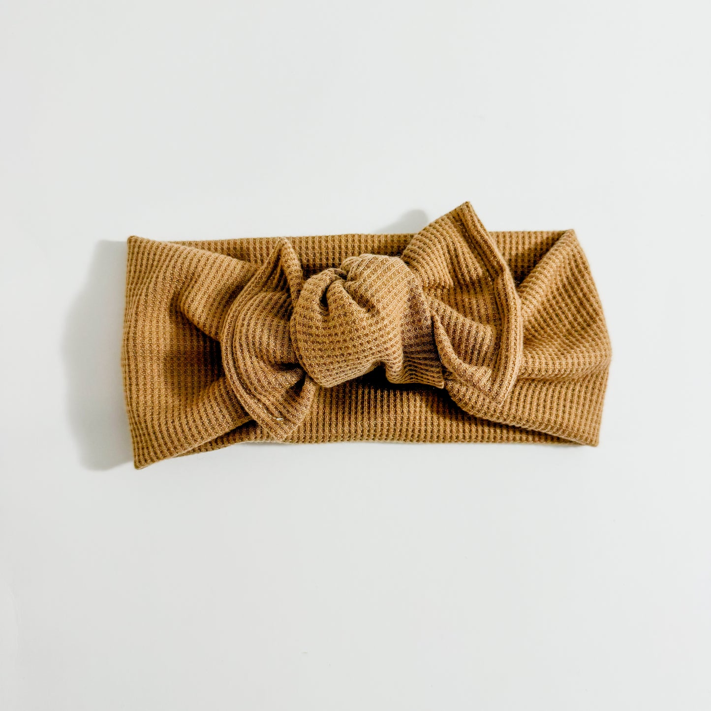 Camel Waffle Tie Headband