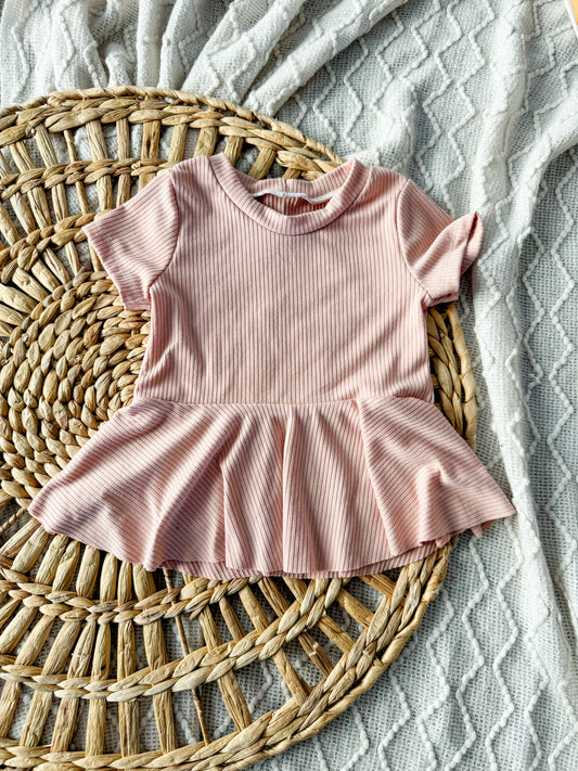 RTS 18-24m Blush Peplum Top
