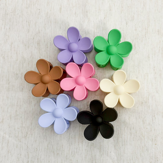 Flower Claw Clips