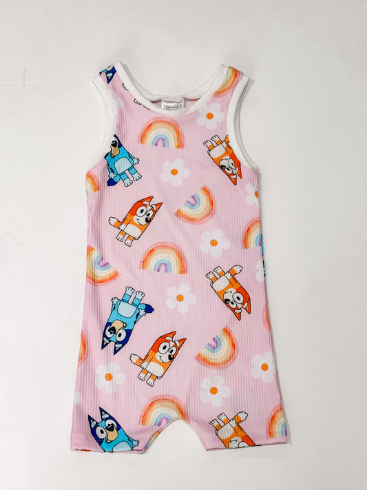 4T Blue Friend Rae Romper