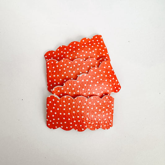 Orange Dots Snap Clip