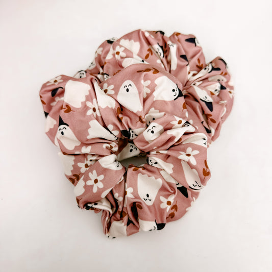 Mauve Fall Ghostie Oversized Scrunchies