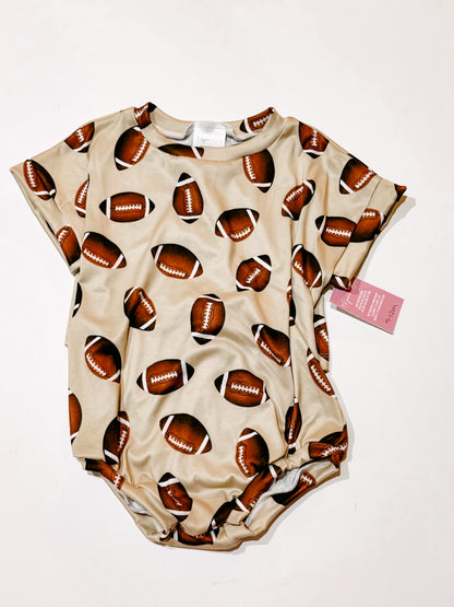 9-12m Boys Football Tee Romper