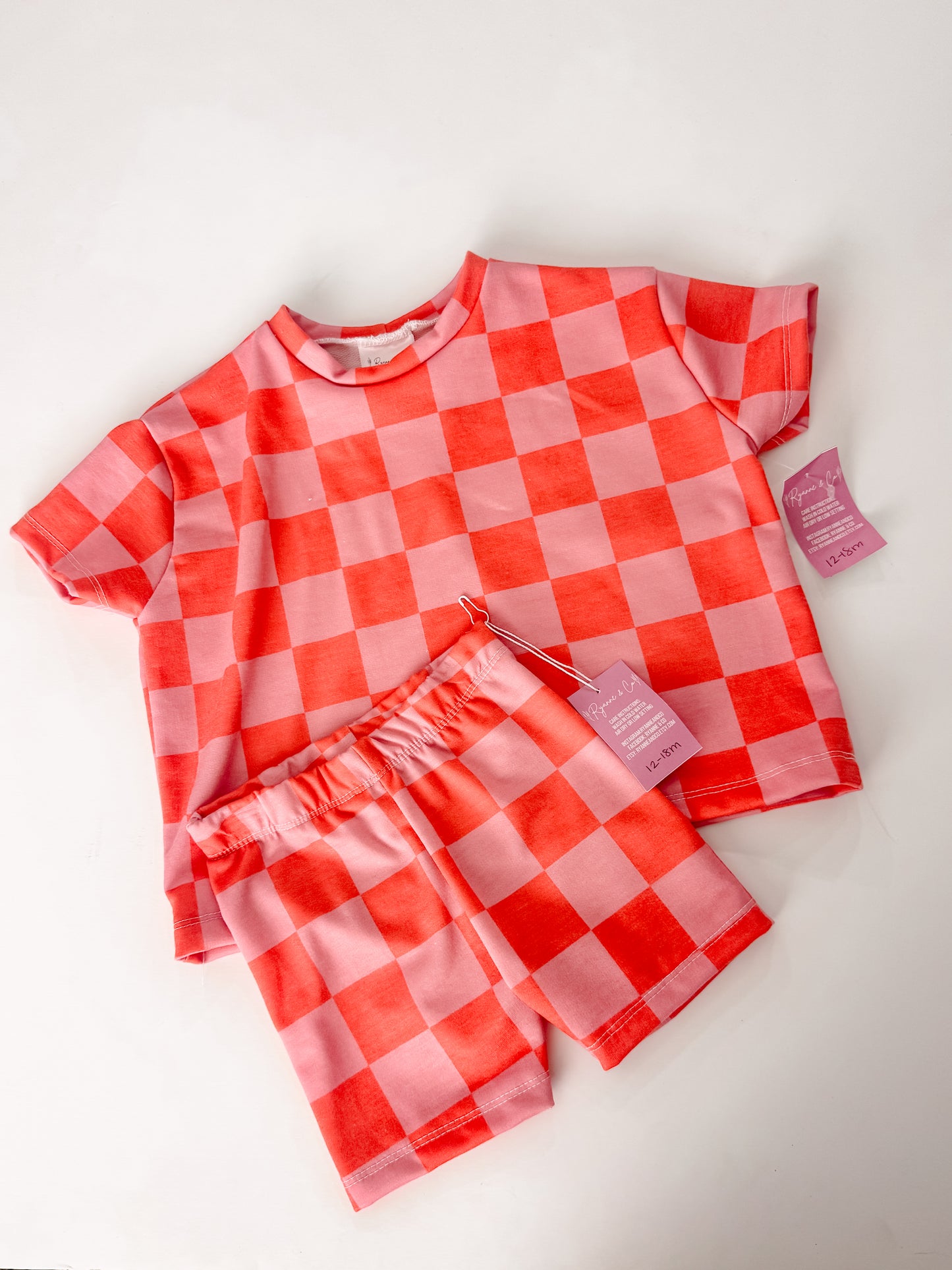 12-18m Oversized Tee & Shorts