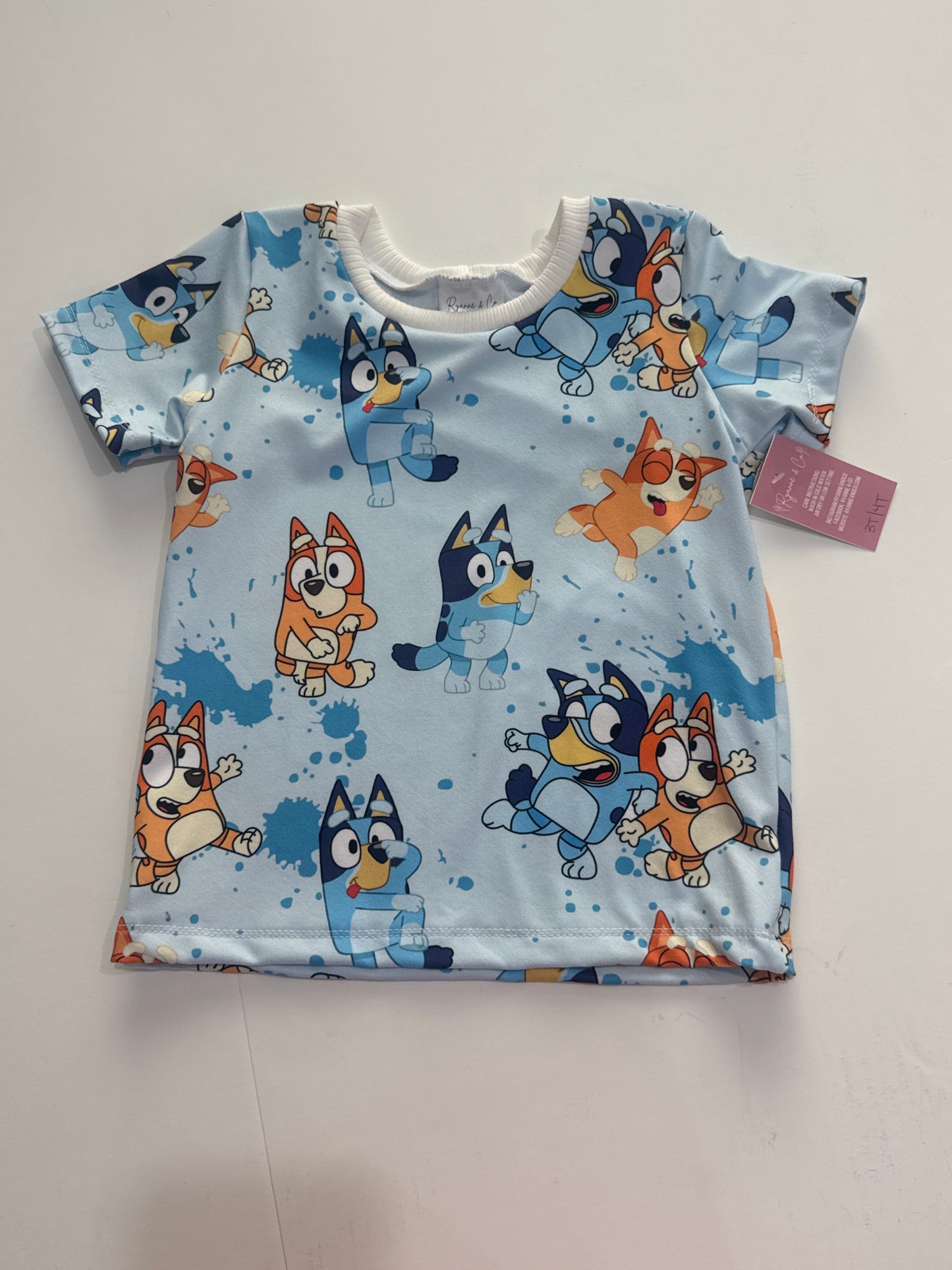 3T/4T Blue Dog Tee