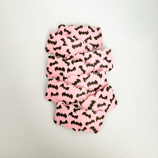 Pink Bats Halloween Snap Clip