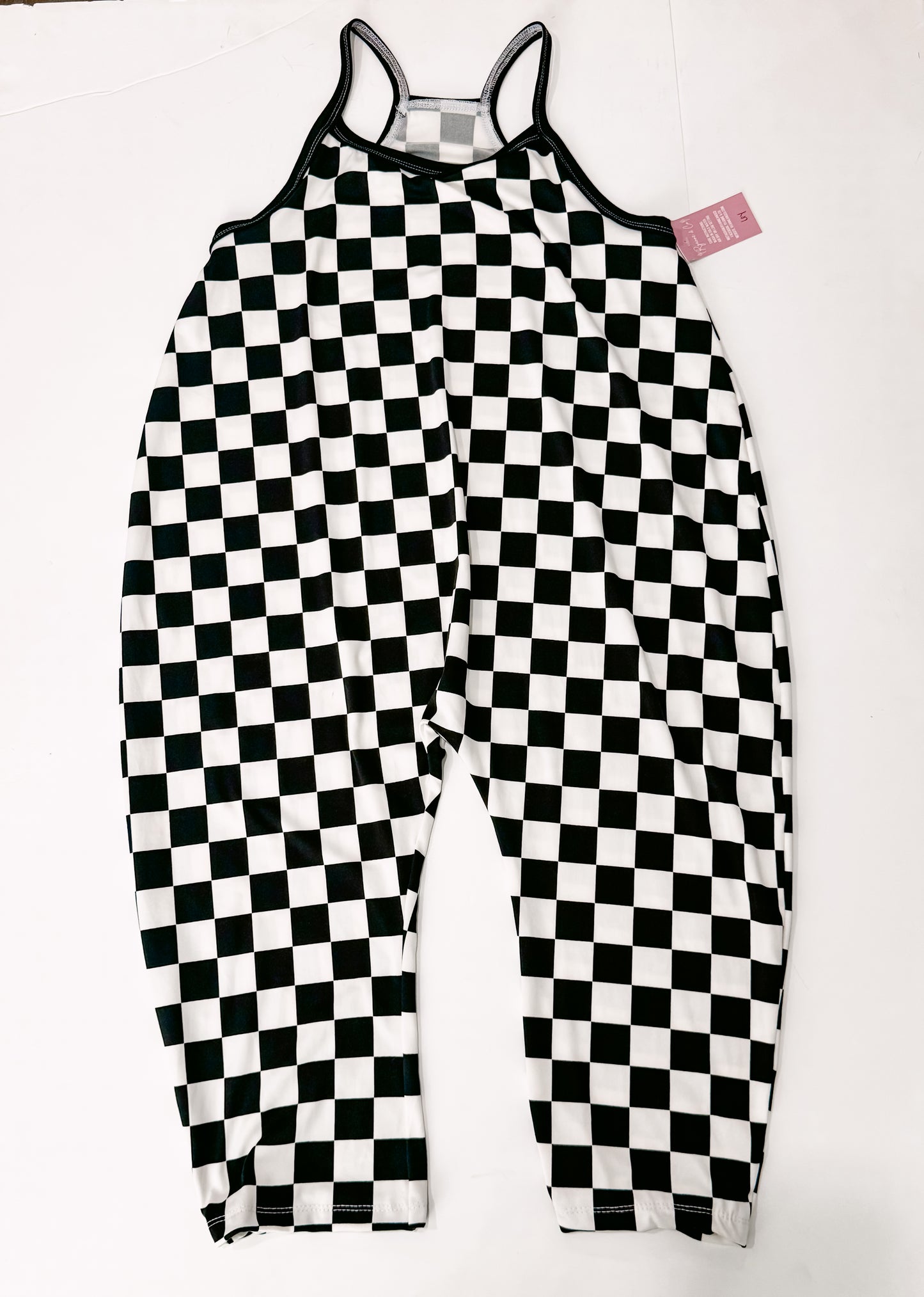 3T Black Checkered Terran Jumpsuit