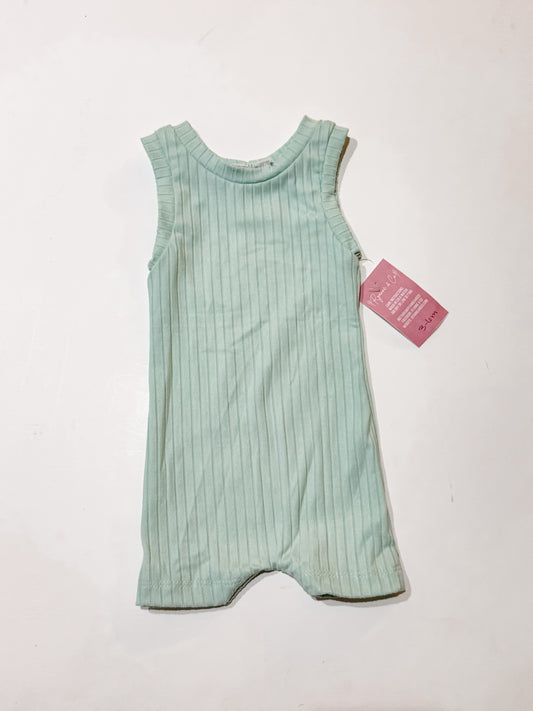 3-6m Mint Rae Romper