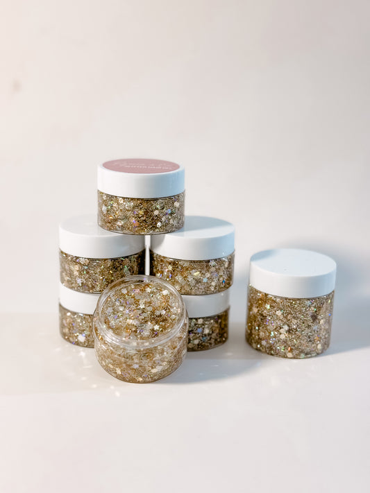 Gold Party Glitter Gel