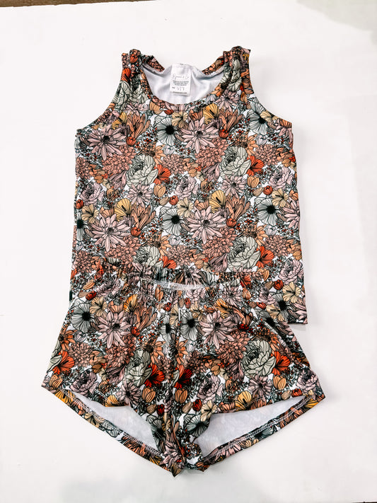 6/7 Wildflower Tank & Shorts