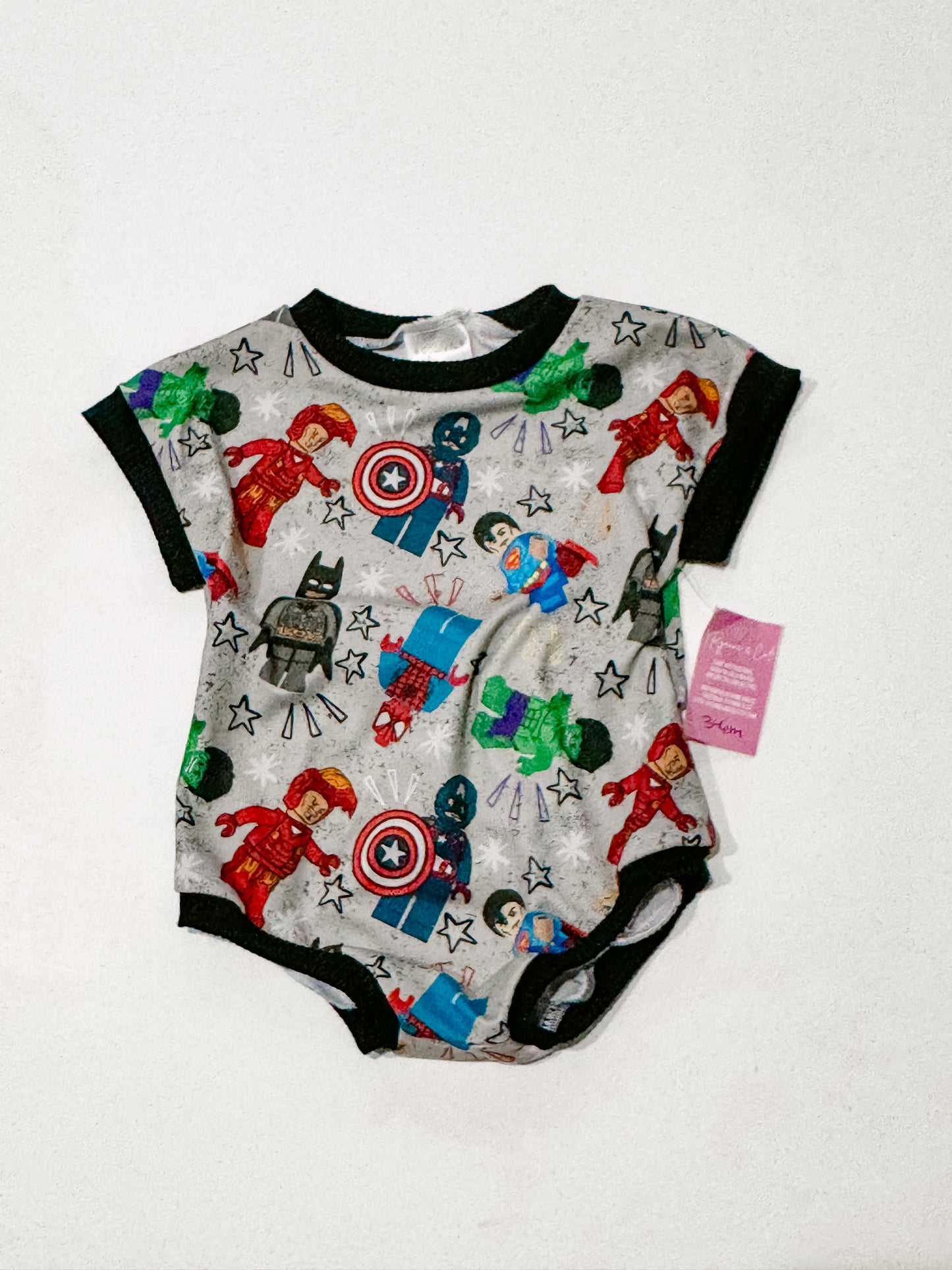 3-6m Tee Romper