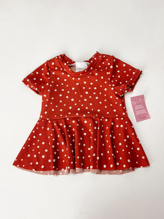 9-12m Peplum