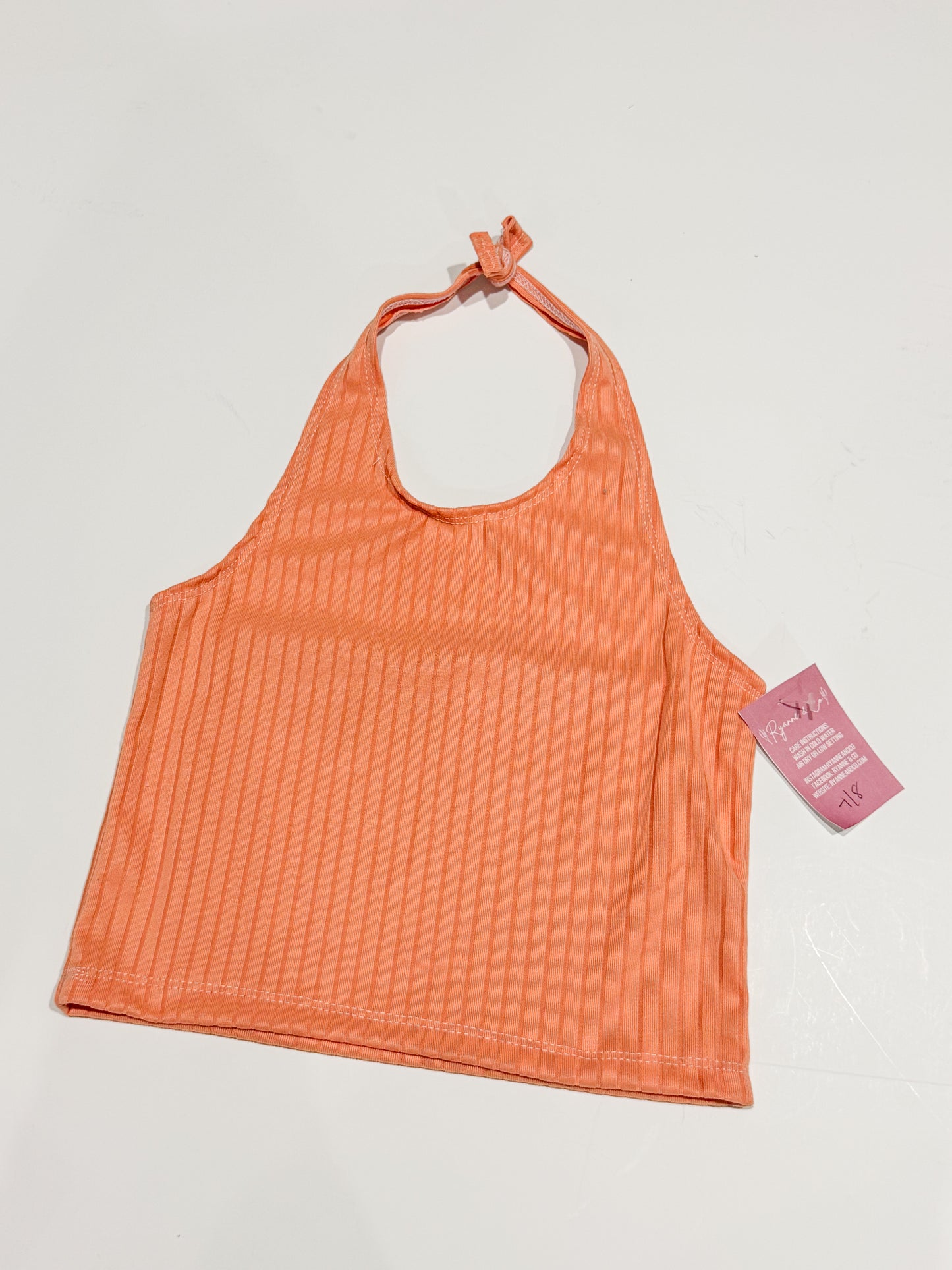7/8 Peach Halter