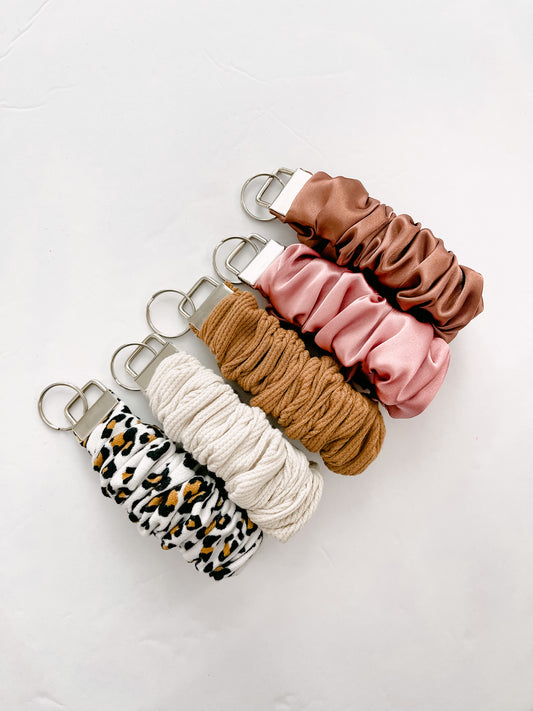 Mauve Scrunchie Wristlets