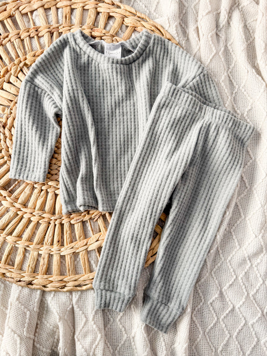 RTS 18-24m Grey Waffle Lounge Set