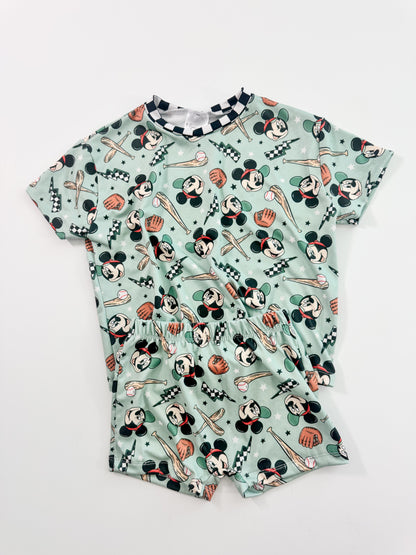 Baseball Friend Oversized Tees & Play Shorts