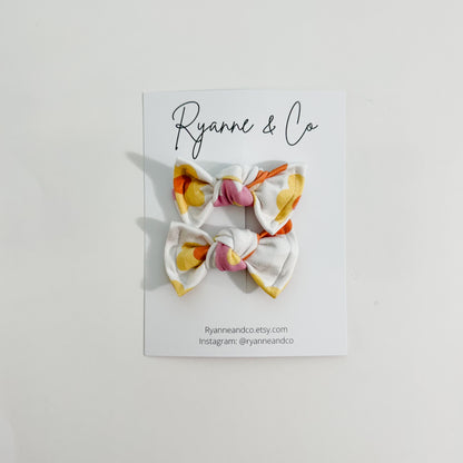 Summer Pink Floral Piggies