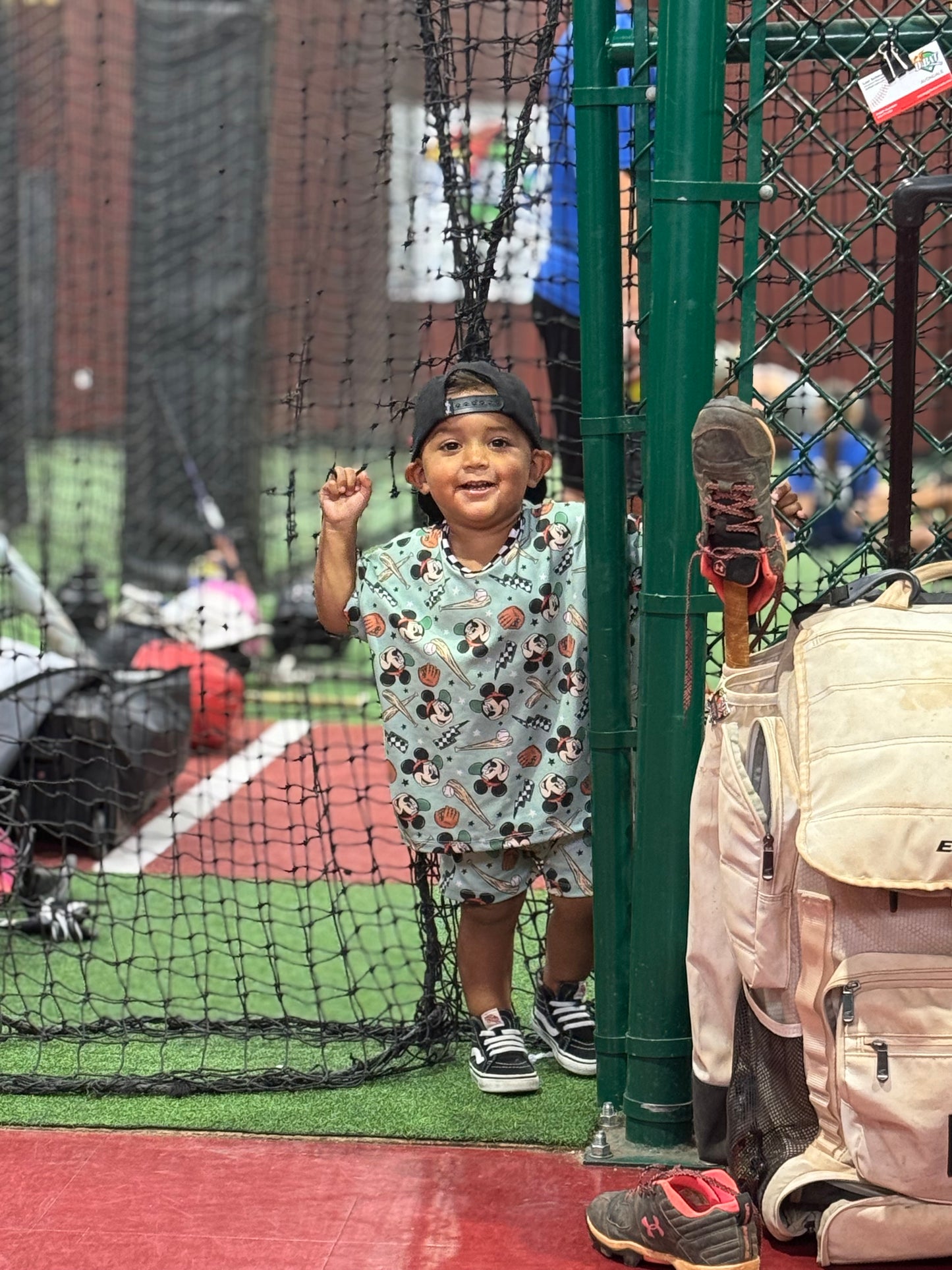 Baseball Friend Oversized Tees & Play Shorts